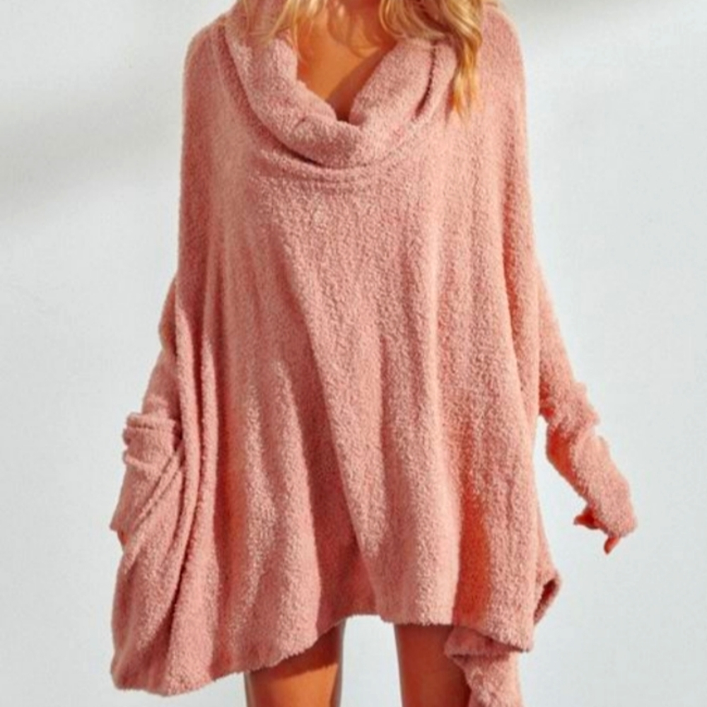 Off Shoulder Cowl Tunic
